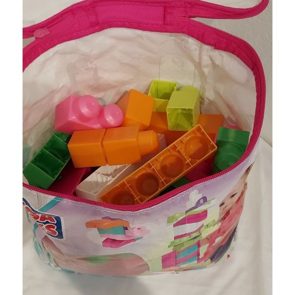 Mega Bloks First Builders Big Building Bag with Big Building Blocks - 61 BLOCKS - Picture 8 of 8